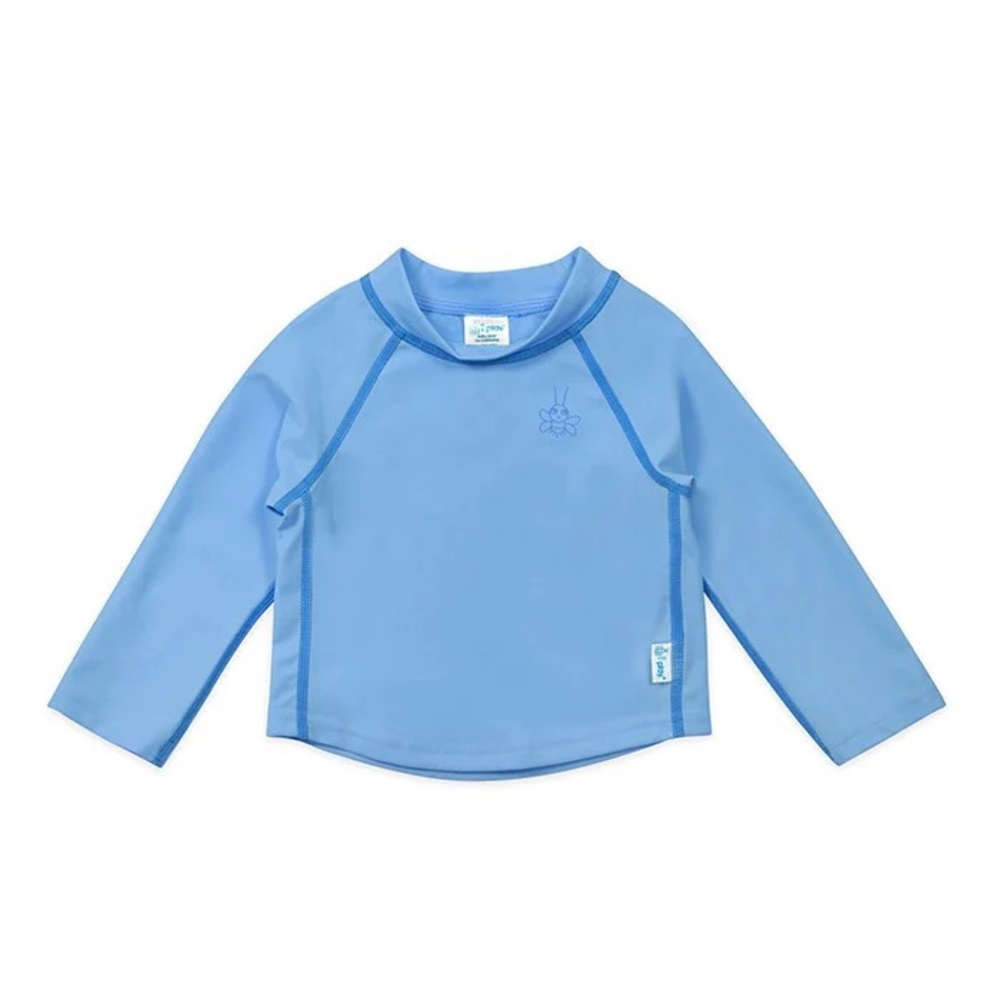 iPlay Long Sleeve Rash Guard light Blue Size 4T 38-46 lbs